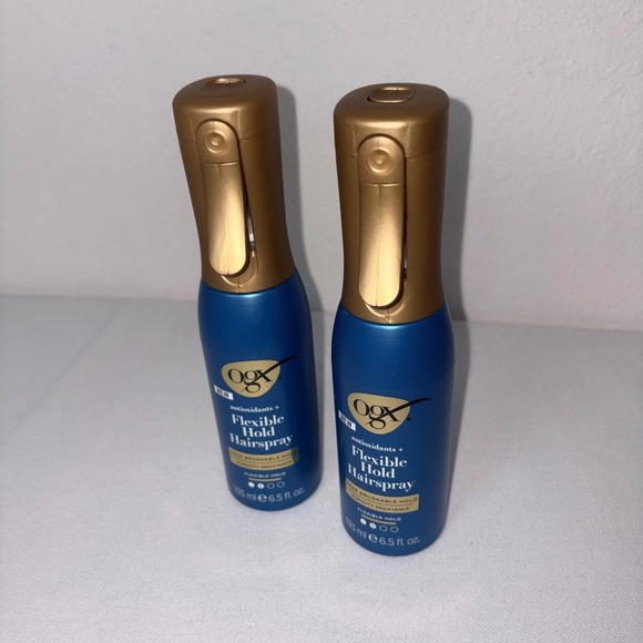 OGX Flexible Hold Hairspray Antioxidants+ Humidity Resistance 6.5oz 2 Pack - Picture 2 of 5